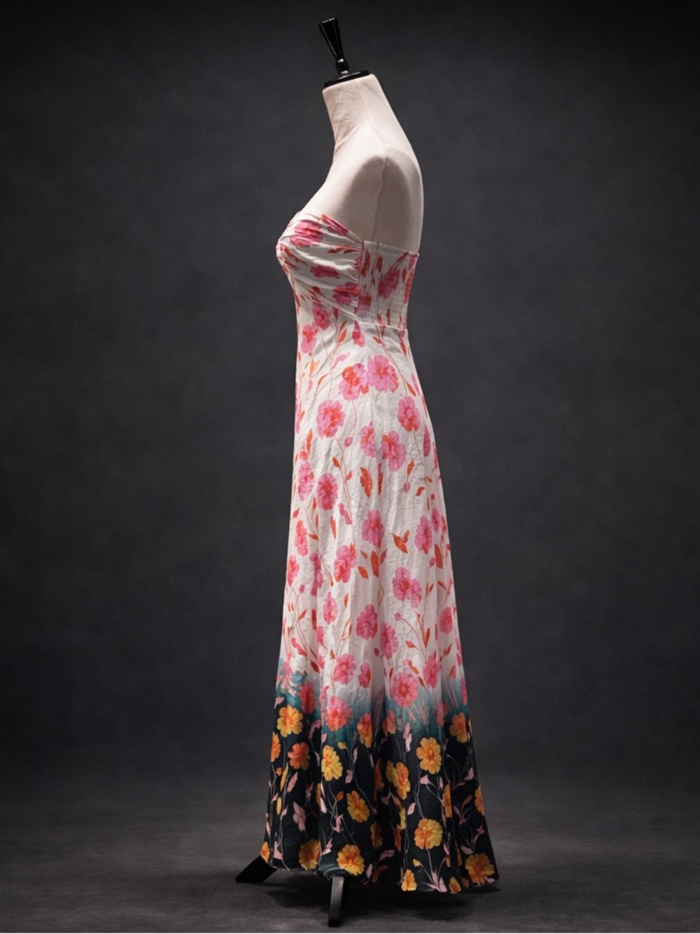 Function & Fringe Edit | Anthropologie printed midi dress floral - Picture 8 of 8